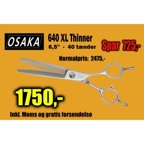 Osaka 640 XL Udtynder
